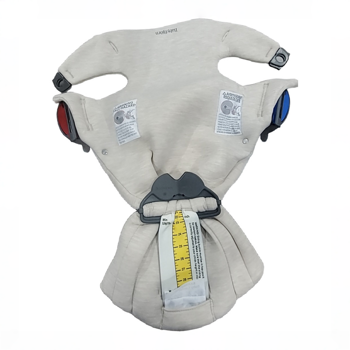 Shop DRAFT - BabyBjorn Baby Carrier Mini, Light Beige Jersey at GoodBuy Gear