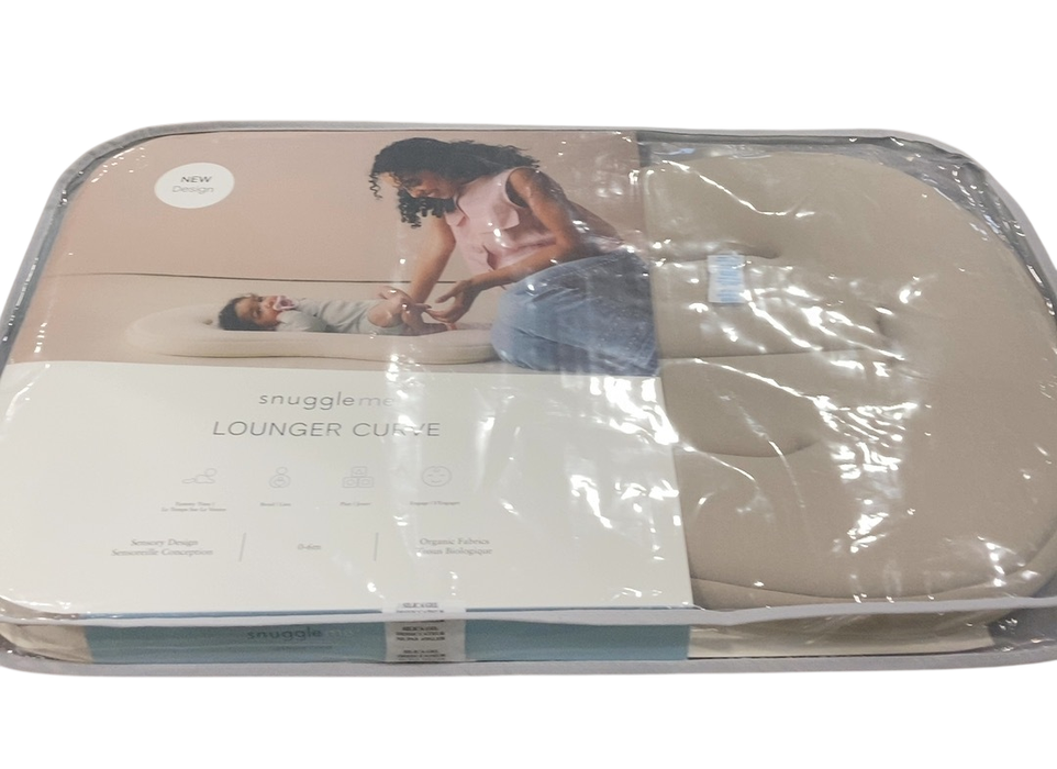 Shop Snuggle Me Organic Lounger Curve, Birch at GoodBuy Gear
