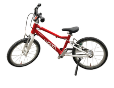 Shop Woom GO 3 Bike "16, AUTOMAGIC, Woom Red at GoodBuy Gear