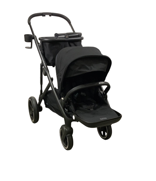 used Cybex Gazelle S Modular Stroller, 2023, Black Frame, Deep Black