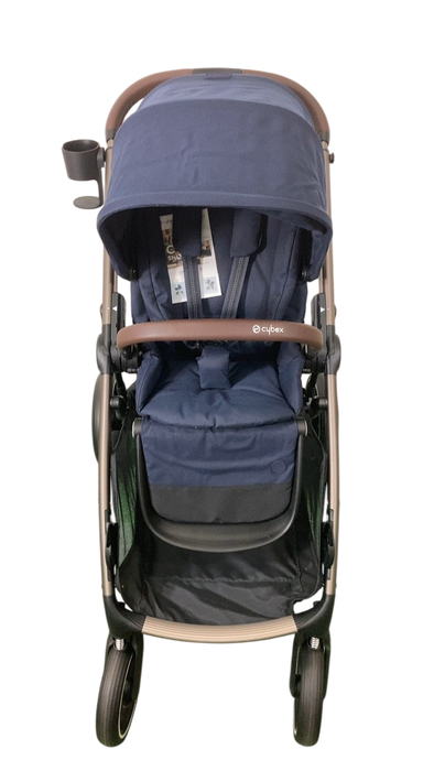 Shop Cybex Gazelle S Modular Stroller, 2021, Navy Blue, Taupe Frame at GoodBuy Gear