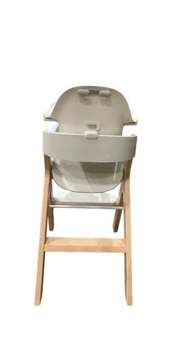 Shop Mockingbird High Chair, 2.0, Natural Beech, White at GoodBuy Gear