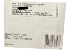 Shop Nuna TRVL LX + PIPA Urbn Infant Travel System, 2024, Caviar at GoodBuy Gear