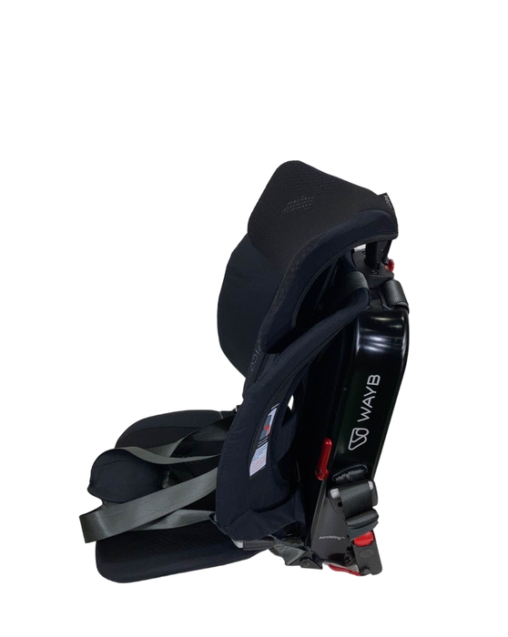 secondhand WAYB Pico Portable Car Seat Bundle, Jet, Carry Bag, 2023