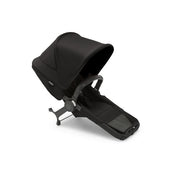 Shop Bugaboo Donkey 5 Duo Extension Set, 2024, Black, Midnight Black, Midnight Black, with Canopy at GoodBuy Gear