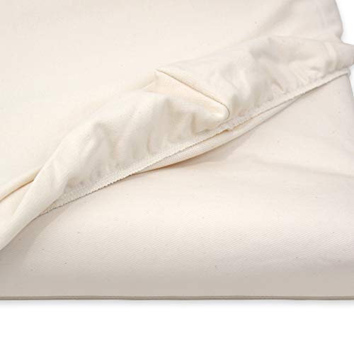 Naturepedic Organic Cotton Changing Pad Cover, White