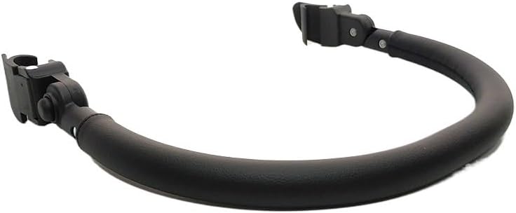 LEWAGH Stroller Armrest for Bugaboo Ant Bumper Bar with Leather Cover, Black