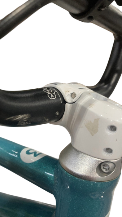Shop Woom GO 3 Bike "16, Base Model, Metallic turquoise at GoodBuy Gear