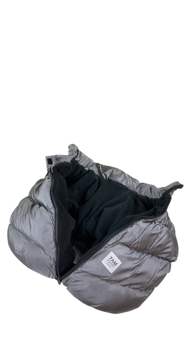 Shop 7 A.M. Enfant Car Seat Cocoon, Metallic Grey at GoodBuy Gear