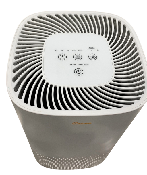 Shop Crane True HEPA Filter Air Purifier, 250 Sq ft., White at GoodBuy Gear
