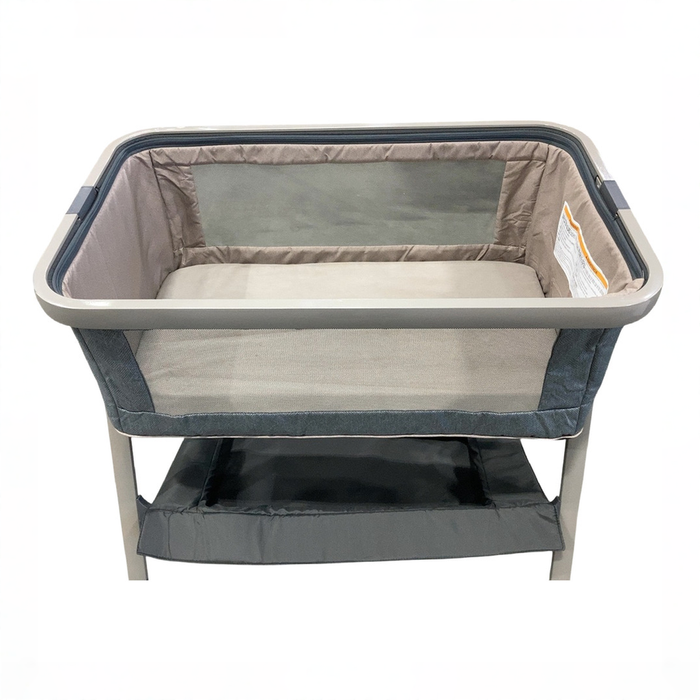 Shop Monbebe Height Adjustable Baby Bassinet, Castle Point at GoodBuy Gear