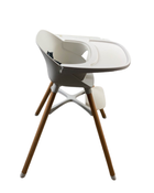 secondhand Lalo 2-in-1 Highchair, Coconut/Grey