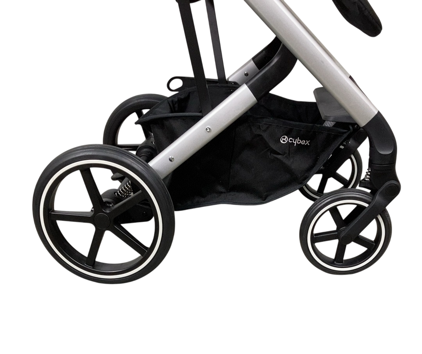 Shop Cybex Balios S Lux Stroller, 2021, Moon Black, Silver at GoodBuy Gear