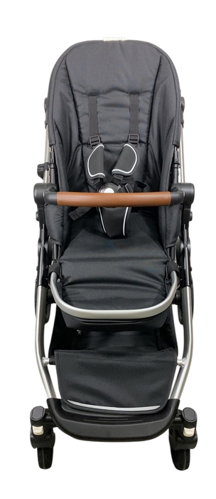 Shop Mockingbird Single to Double 2.0 Stroller, 2024, No Canopy, No Canopy, Silver With Penny Leather at GoodBuy Gear