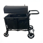 Shop Wonderfold W2 Elite Pro Stroller Wagon, 2025, Jet Black at GoodBuy Gear