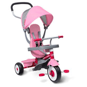 Shop Radio Flyer 4-in-1 Stroll 'n Trike, Pink, Push and Pedal Tricycle (481T) at GoodBuy Gear