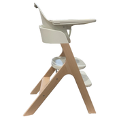 Shop Mockingbird High Chair, Natural Beech, White at GoodBuy Gear