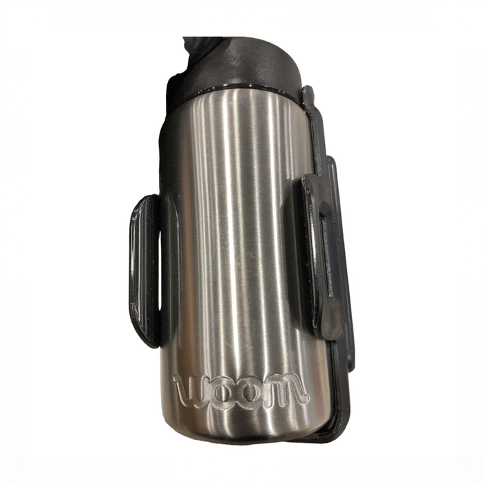 Shop Woom GLUG Stainless Steel Bottle + Bottle Cage, Stainless at GoodBuy Gear