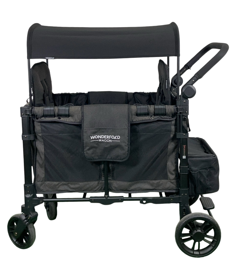 wonderfold w2 elite double stroller wagon Wonderfold W2 Elite Multifunctional Stroller Wagon, 2022, Volcanic Bla