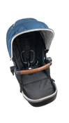 Shop Mockingbird 2nd Seat Kit with Extendable Canopy, Sea, Silver With Penny Leather, Windowpane at GoodBuy Gear