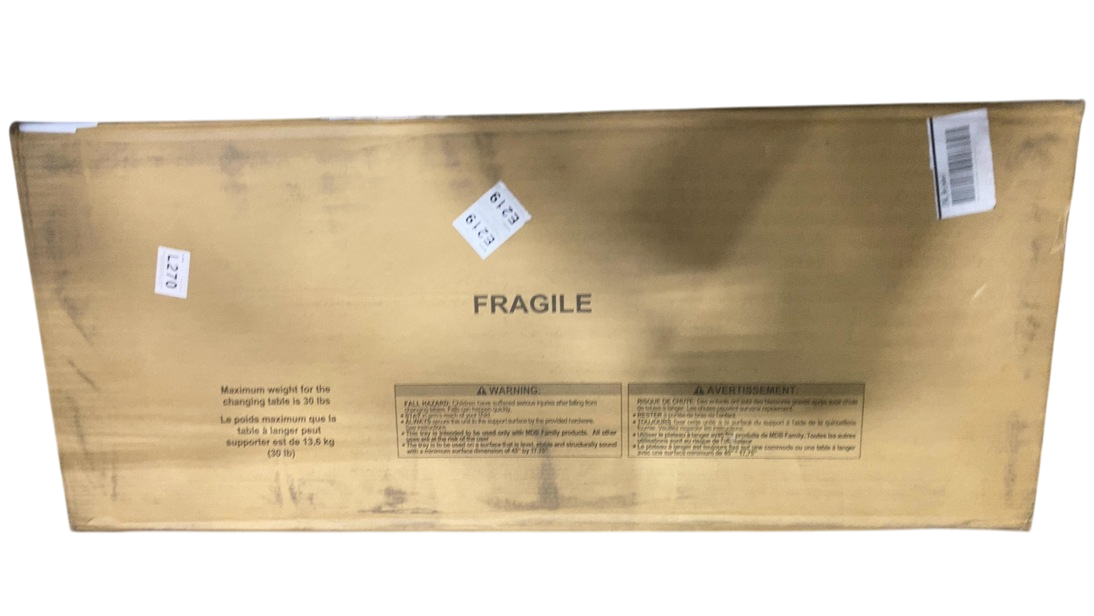 Shop Million Dollar Baby Universal Wide Removable Changing Tray, Washed Natural at GoodBuy Gear