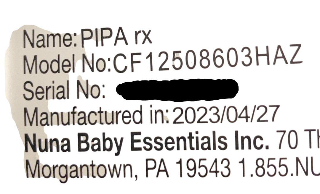 Shop Nuna PIPA rx Infant Car Seat with RELX Base, 2023, Hazelwood at GoodBuy Gear