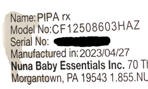 Shop Nuna PIPA rx Infant Car Seat with RELX Base, 2023, Hazelwood at GoodBuy Gear