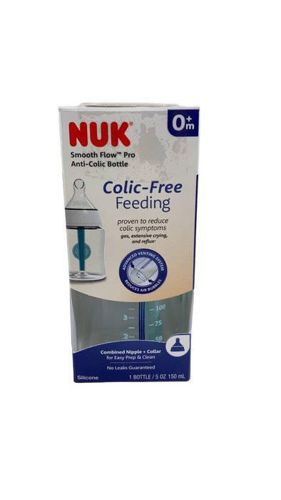 Shop NUK Smooth Flow Anti-Colic Bottle, 5oz, Blue Clouds at GoodBuy Gear