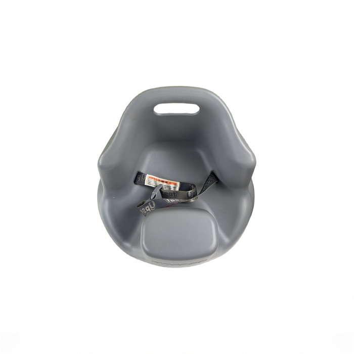 Shop Upseat Baby Floor & Booster Seat with Tray, Grey at GoodBuy Gear