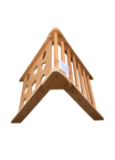 Shop Pikler Triangle Climber With Ramp, Natural Wood at GoodBuy Gear