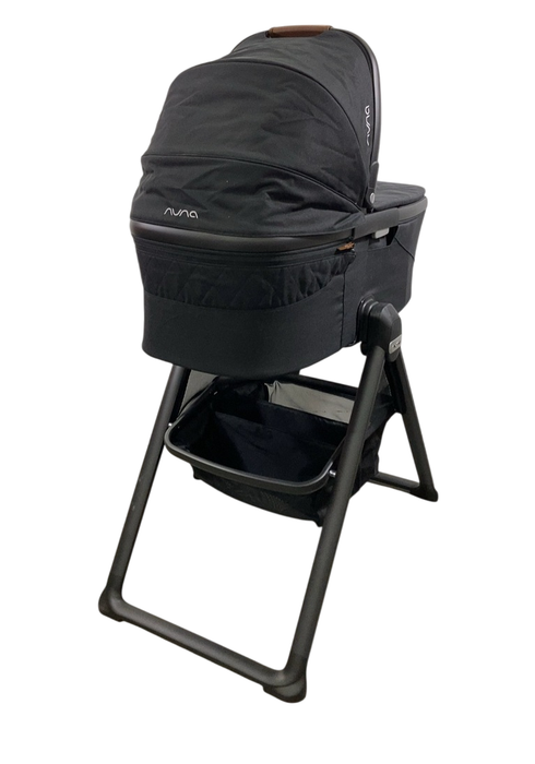 Shop Nuna Demi Grow Bassinet + Stand, 2023, Caviar at GoodBuy Gear