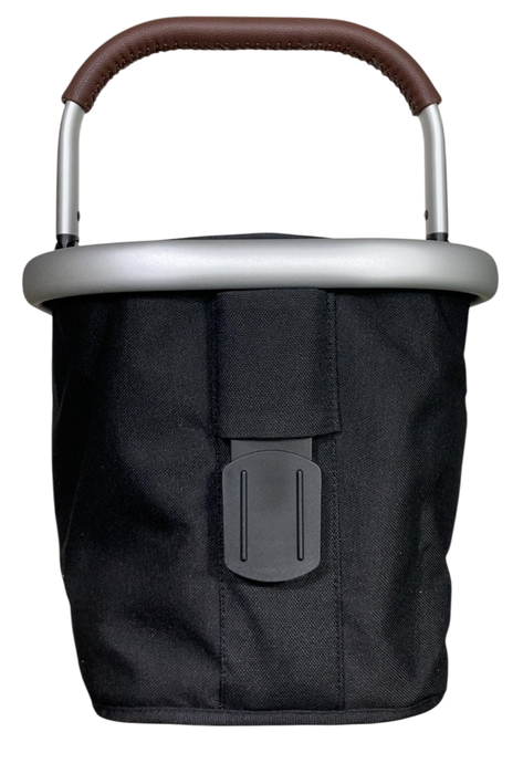 Shop Cybex Gazelle S Stroller Basket, Moon Black, Silver at GoodBuy Gear