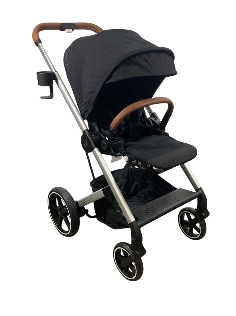 Cybex Balios S Lux Stroller, 2022, Silver, Moon Black