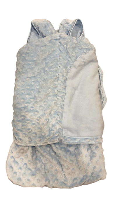 Shop Halo SleepSack Swaddle, Blue Plushy Dot, Newborn at GoodBuy Gear