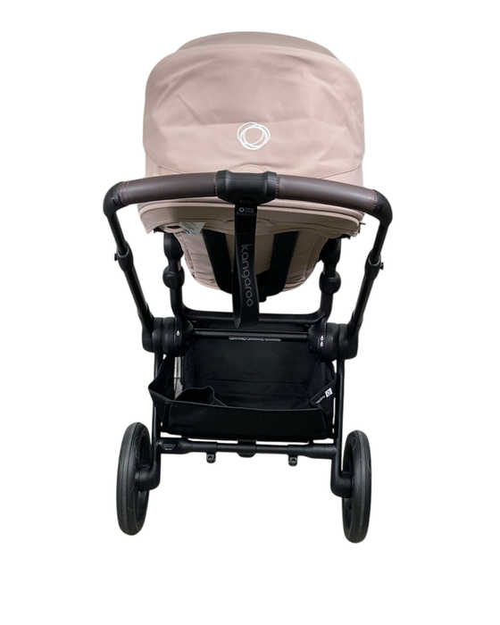 Shop Bugaboo Kangaroo Single To Double Stroller, 2024, Black, Desert Taupe, Desert Taupe at GoodBuy Gear