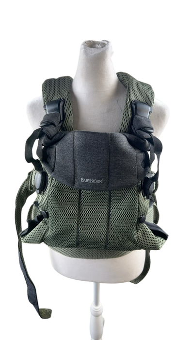 Shop BabyBjorn Baby Carrier Harmony, 3D Mesh, Dark Green at GoodBuy Gear