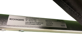 Shop Mockingbird Single 2.0 Stroller, 2024, Silver With Penny Leather, Sky, Watercolor Drops at GoodBuy Gear