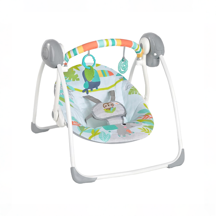Shop Bright Starts Portable Swing, Rainforest Vibes at GoodBuy Gear