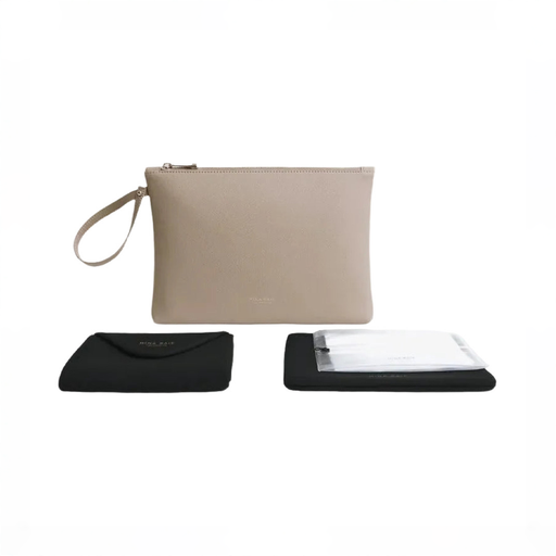 Shop Mina Baie MINA Changing Kit, Sand, Vegan at GoodBuy Gear