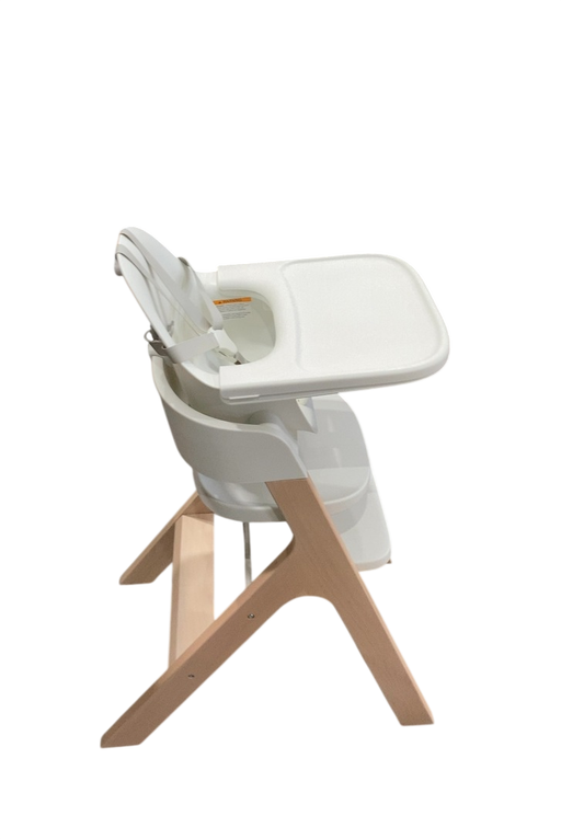 Shop Mockingbird High Chair, Natural Beech, White at GoodBuy Gear