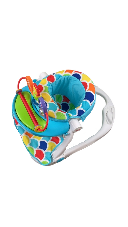 Shop Fisher Price Premium Sit-Me-Up Floor Seat with Toy Tray, Happy Hills at GoodBuy Gear