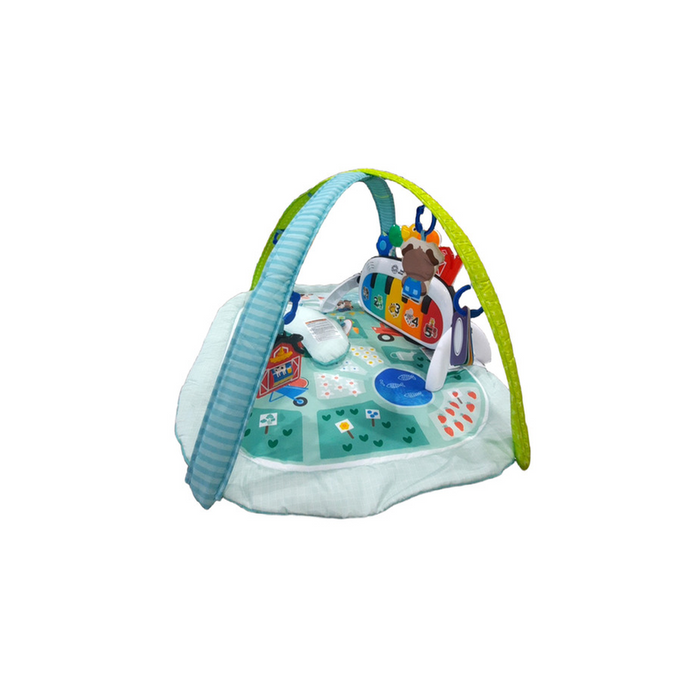 Shop DRAFT - Baby Einstein 4-in-1 Kickin’ Tunes Music Activity Gym, Musical Meadow at GoodBuy Gear