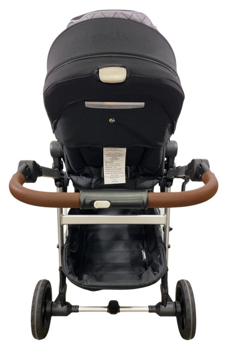 Shop Mockingbird Single to Double 2.0 Stroller, 2025, Black, Silver With Penny Leather, Windowpane at GoodBuy Gear