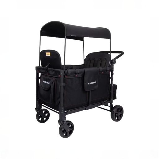 Shop Wonderfold W2 Multifunctional Double Stroller Wagon, 2025, Special Edition (Red Stiching), Plus Model at GoodBuy Gear