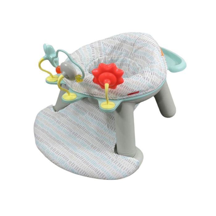 Skip Hop 2-in-1 Sit-up Activity Baby Chair, Silver Lining Cloud