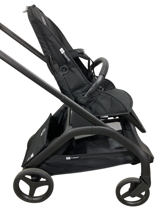 Shop Bugaboo Dragonfly Stroller, Black, 2023, Midnight Black, Desert Taupe at GoodBuy Gear
