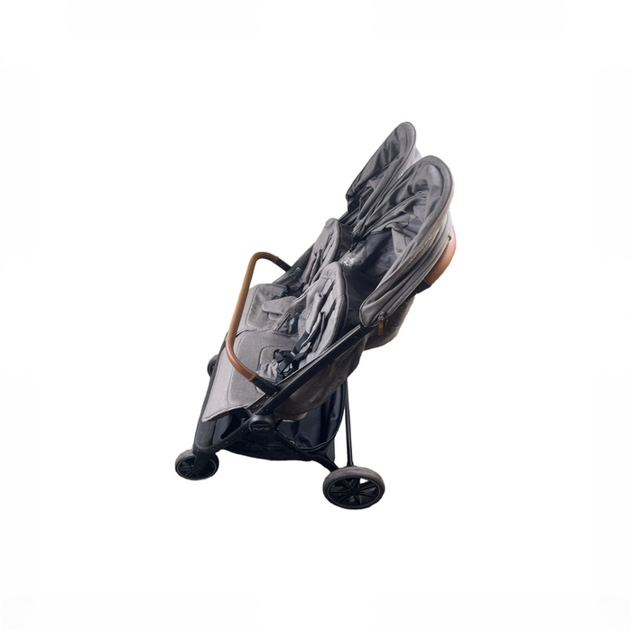 Shop Nuna TRVL Dubl Stroller, 2024, Granite at GoodBuy Gear