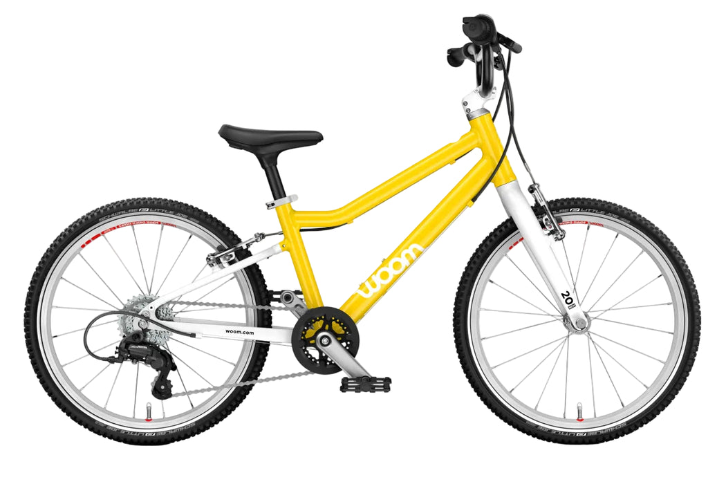 Woom GO 4 Bike 20", Vibrant yellow