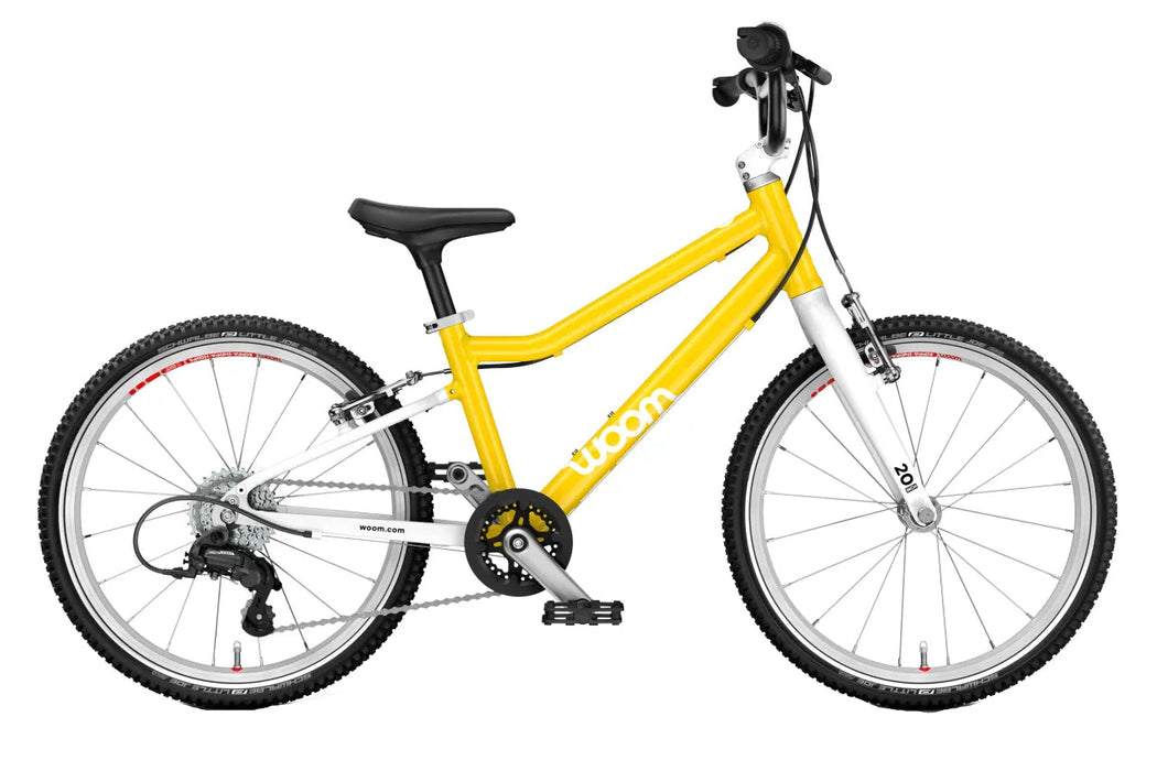 Woom GO 4 Bike 20", Vibrant yellow