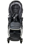Shop Mockingbird Single to Double 2.0 Stroller, 2024, Black, Silver With Black Leather, Windowpane at GoodBuy Gear